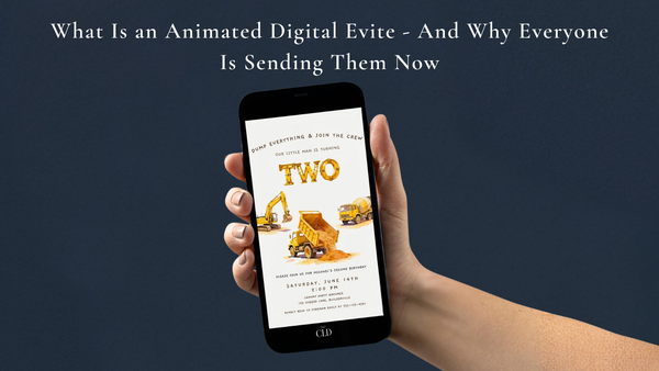 What Is an Animated Digital Evite - And Why Everyone Is Sending Them Now