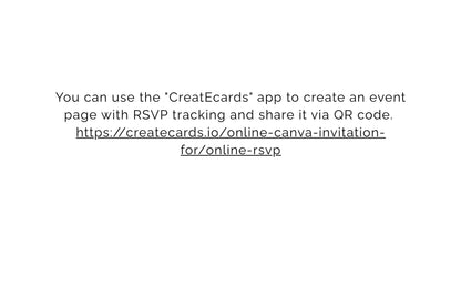 Modern RSVP Card Template – Digital Download - Elegant Wedding Response Card - Printable RSVP with QR Code & Traditional Version
