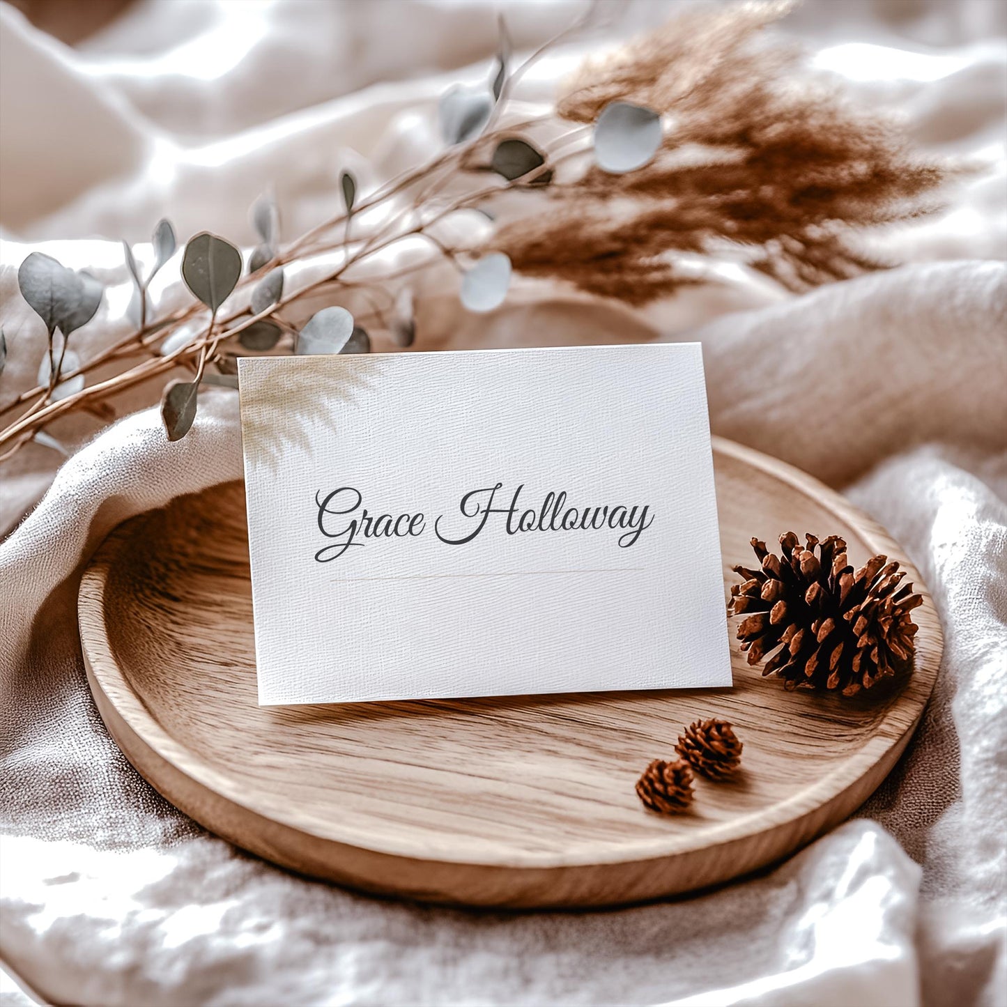 Modern Wedding Invitation Suite Canva Template – Minimalist Editable Bundle - RSVP, Menu, Welcome Sign, Seating Chart