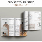 Airbnb Welcome Book Template: Vacation Rental Host Guide, Editable Canva (Instant Digital & Printable Host Binder)