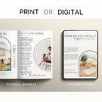 Airbnb Welcome Book Template: Vacation Rental Host Guide, Editable Canva (Instant Digital & Printable Host Binder)