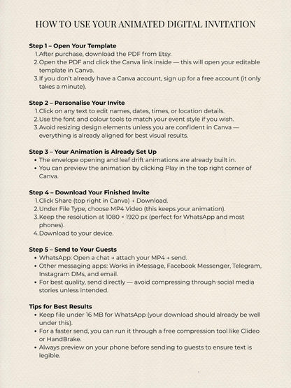 Animated Baby Shower Invitation, Butterfly Digital Evite Template, Editable Canva Video Invite, Floral Virtual Baby Shower Announcement