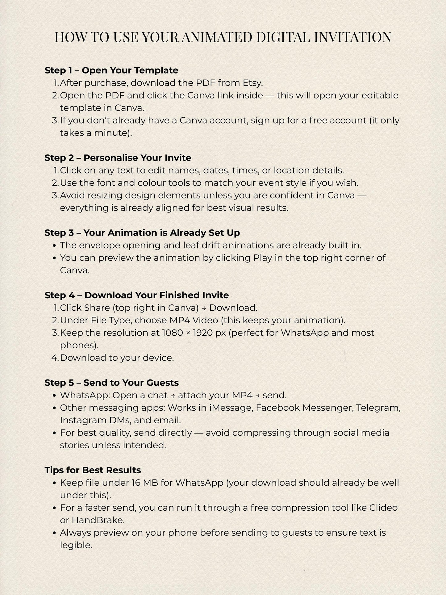 Animated Baby Shower Invitation, Butterfly Digital Evite Template, Editable Canva Video Invite, Floral Virtual Baby Shower Announcement