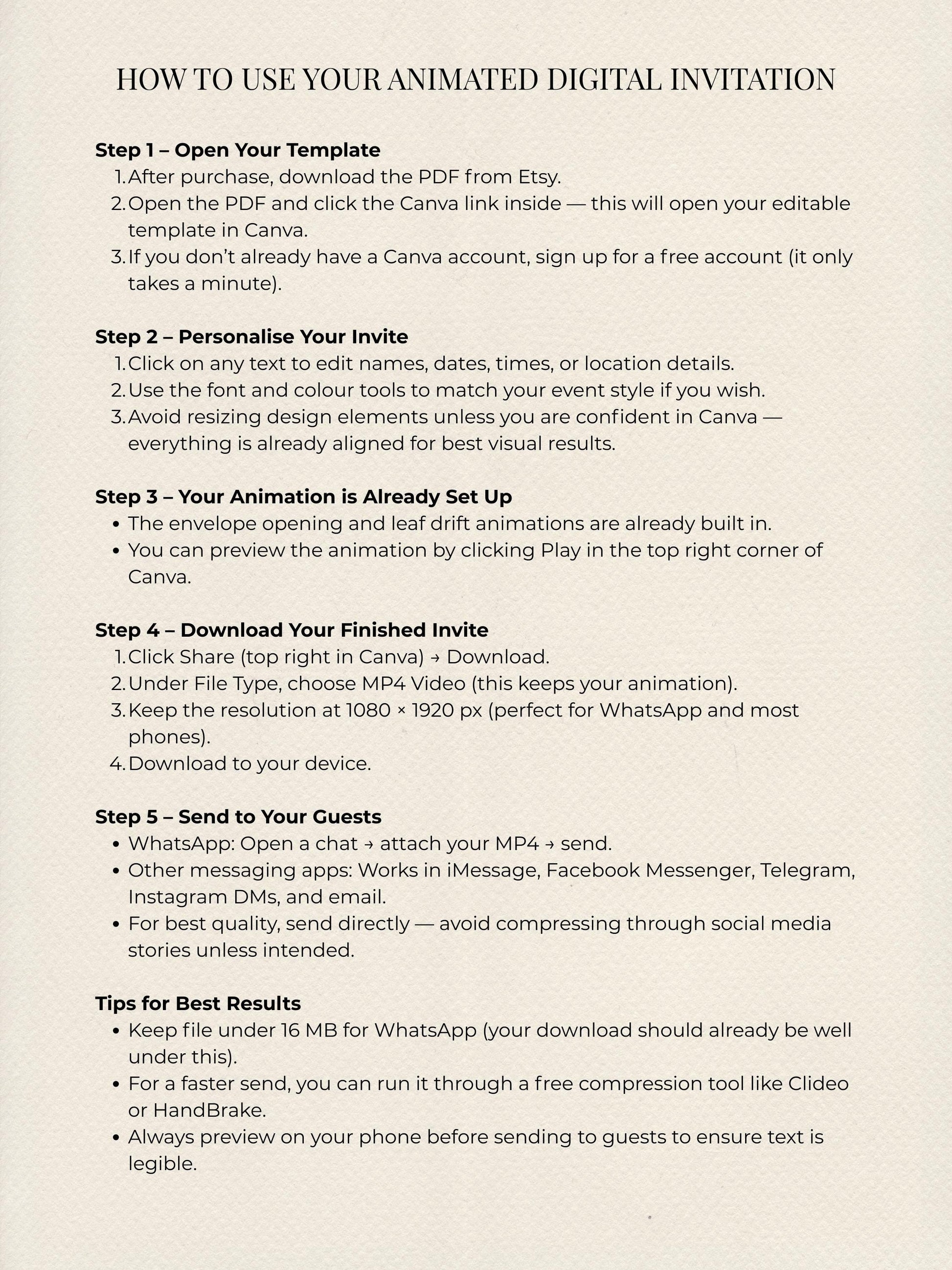 Animated Baby Shower Invitation, Butterfly Digital Evite Template, Editable Canva Video Invite, Floral Virtual Baby Shower Announcement