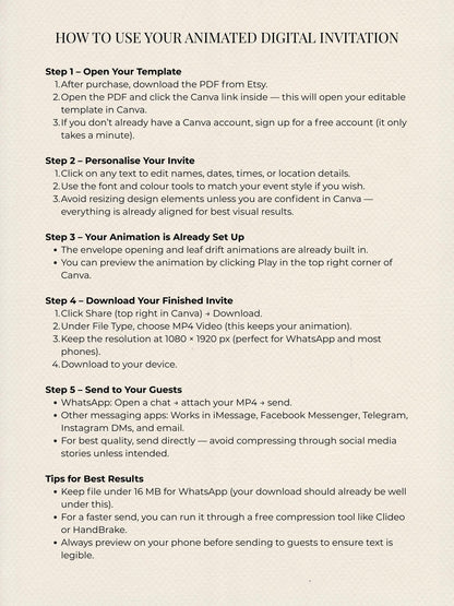 Animated Baby Shower Invitation, Butterfly Digital Evite Template, Editable Canva Video Invite, Floral Virtual Baby Shower Announcement