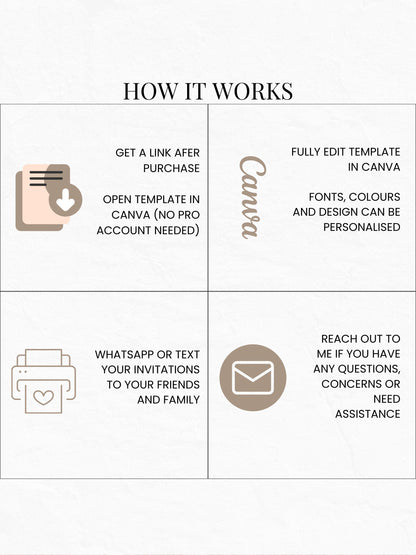 Halloween Digital Evite, Animated Halloween Party Invitation, Editable Canva Template, Black and Gold Ghost Invitation, Elegant Fall Invite