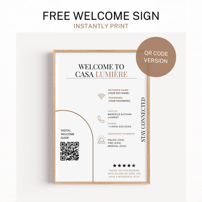 Airbnb Host Template Design Guide Book Creation Tool Digital Welcome Book Page Layout Design Template Canva Guide House Rule Printables