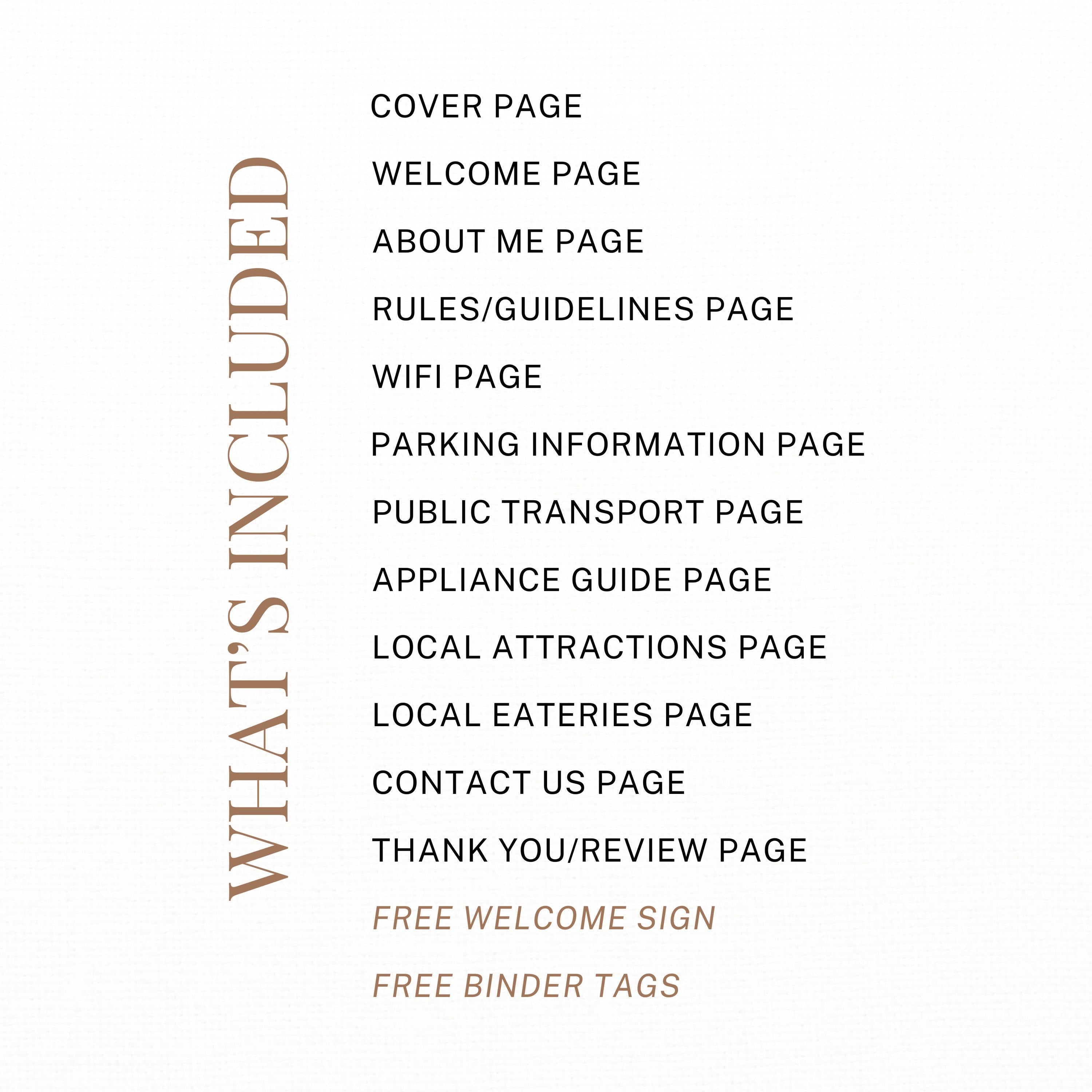 Airbnb Host Template Design Guide Book Creation Tool Digital Welcome Book Page Layout Design Template Canva Guide House Rule Printables