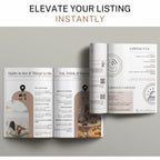 Airbnb Host Template Design Guide Book Creation Tool Digital Welcome Book Page Layout Design Template Canva Guide House Rule Printables