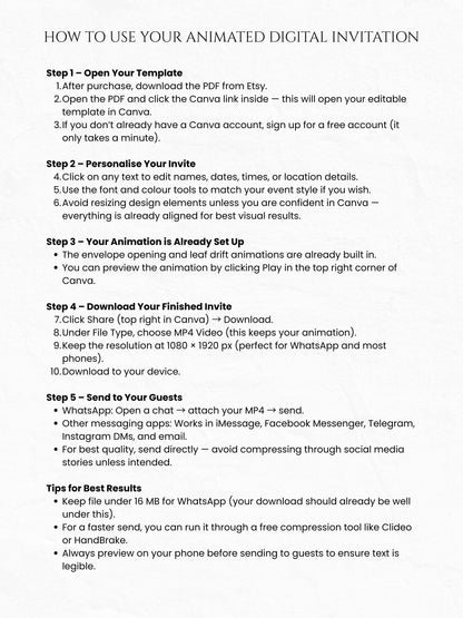 Skeleton Halloween Party Evite – Animated Digital Invitation, Editable Canva Template, Spooky Graveyard Autumn Event Invite, Fall Stationary