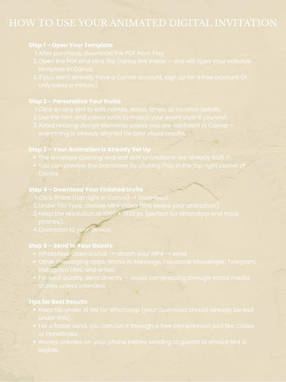 New Year’s Eve Invitation, Animated Digital Evite, Elegant Gold Champagne Party Invite, Editable Canva Template, Bring in the Bells Midnight