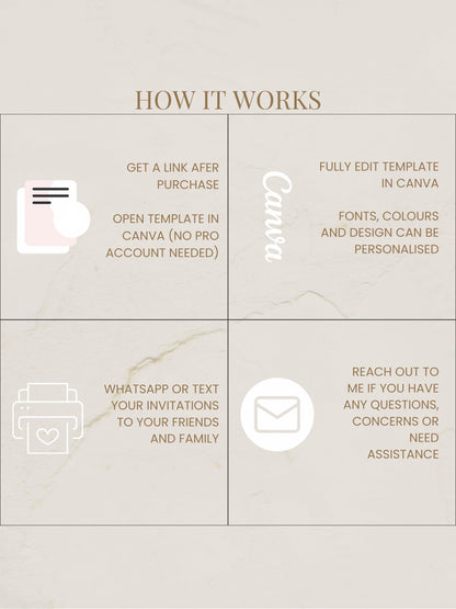 Animated Holiday Evite, Enchanted Digital Christmas Party Invitation Video, Canva Template, Elegant Holiday Invite with Envelope Animation