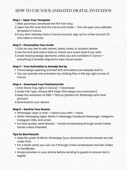 Halloween Digital Evite, Animated Halloween Party Invitation, Editable Canva Template, Black and Gold Ghost Invitation, Elegant Fall Invite