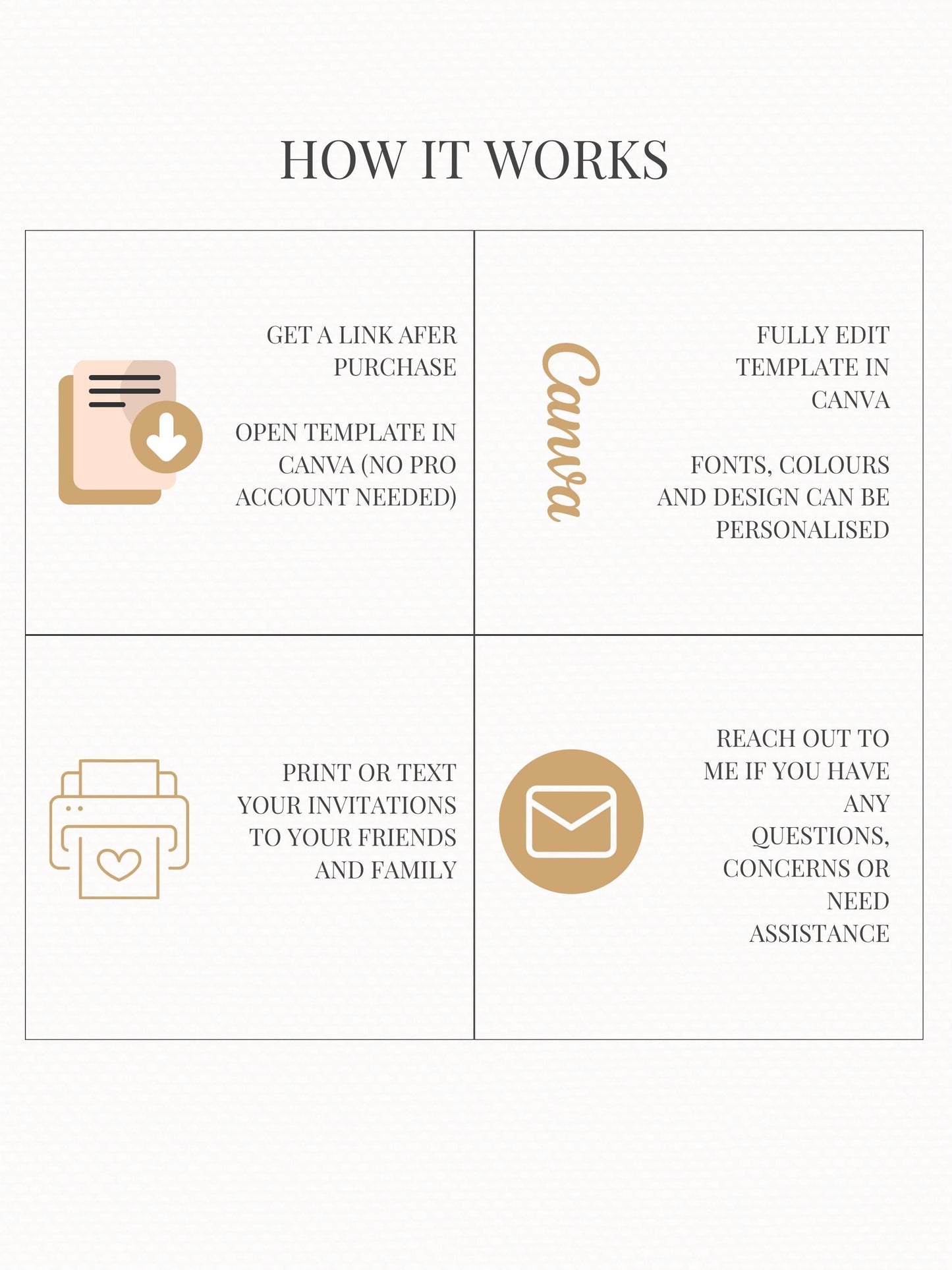 Holiday Party Invitation - Christmas Invite (Editable Canva Instant Download Template) - Printable or Digital Download