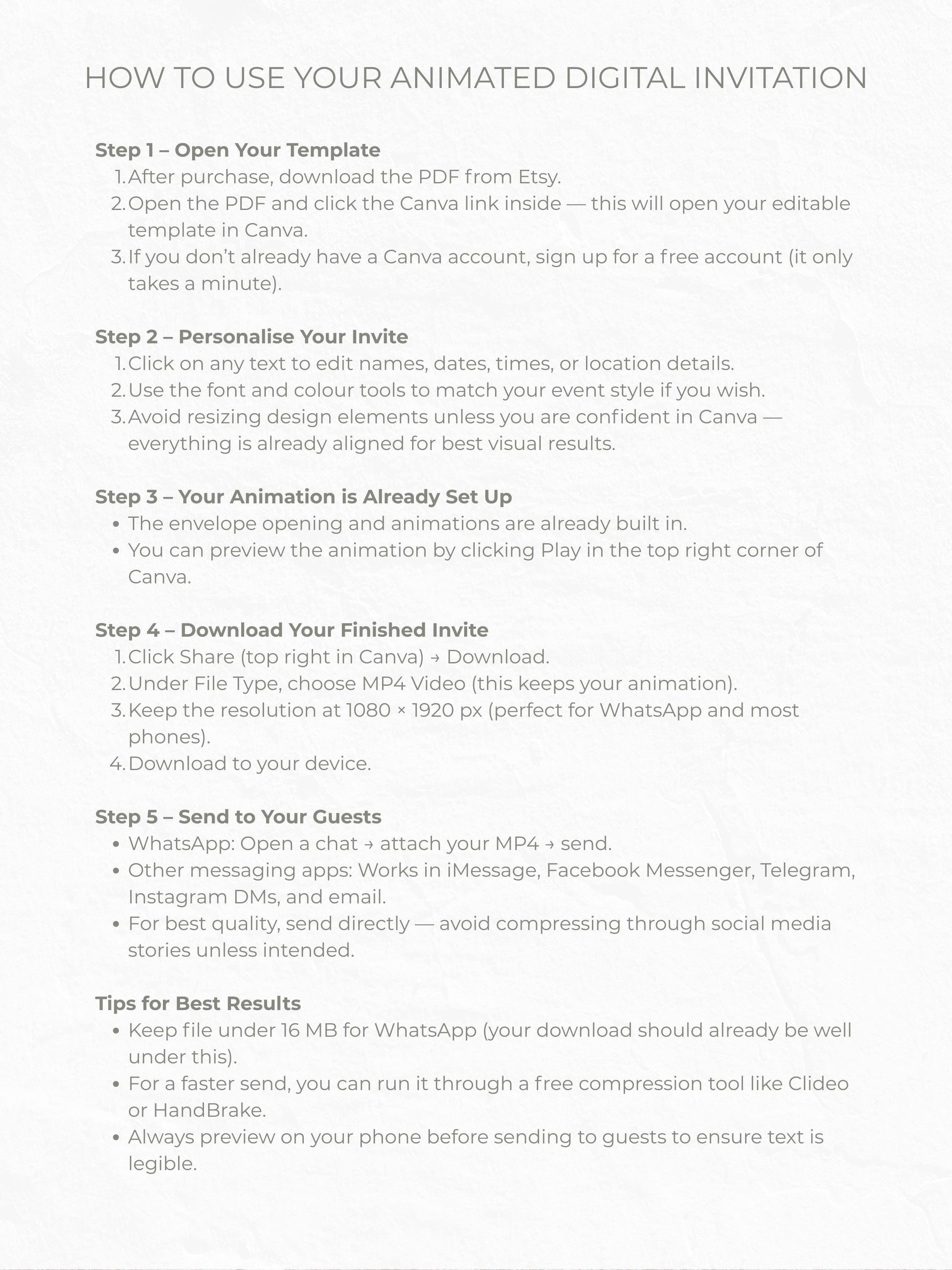 1st Dinosaur Birthday Evite – Dino Themed Animated Digital Invitation – Editable Canva Template – Kids Birthday Party Electronic Invite