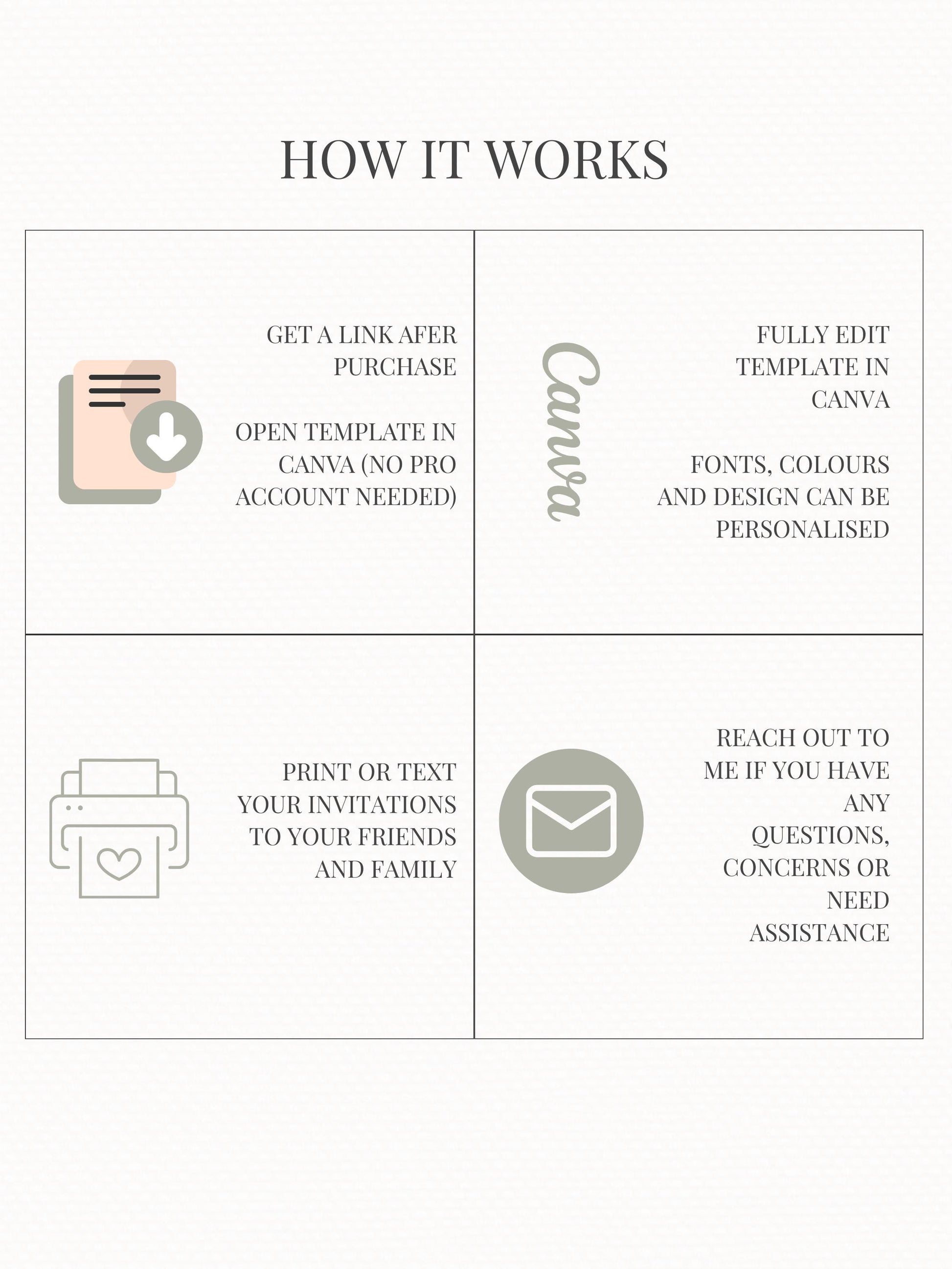 Editable Christmas Card with Newsletter Template (Printable or Digital Canva Holiday Card) - Family Photo Update, Personalized Greeting Card