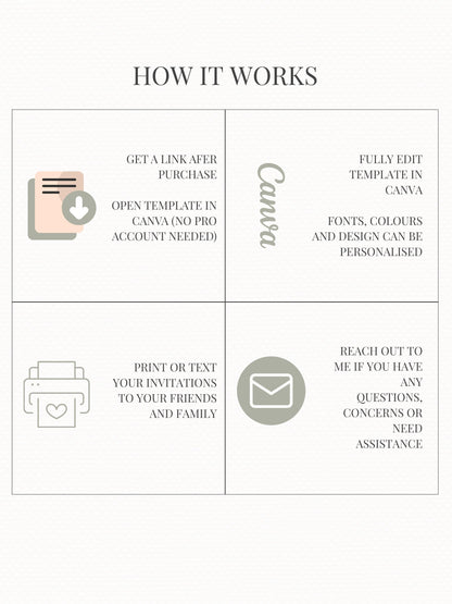 Editable Christmas Card with Newsletter Template (Printable or Digital Canva Holiday Card) - Family Photo Update, Personalized Greeting Card