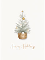 Editable Christmas Card with Newsletter Template (Printable or Digital Canva Holiday Card) - Family Photo Update, Personalized Greeting Card
