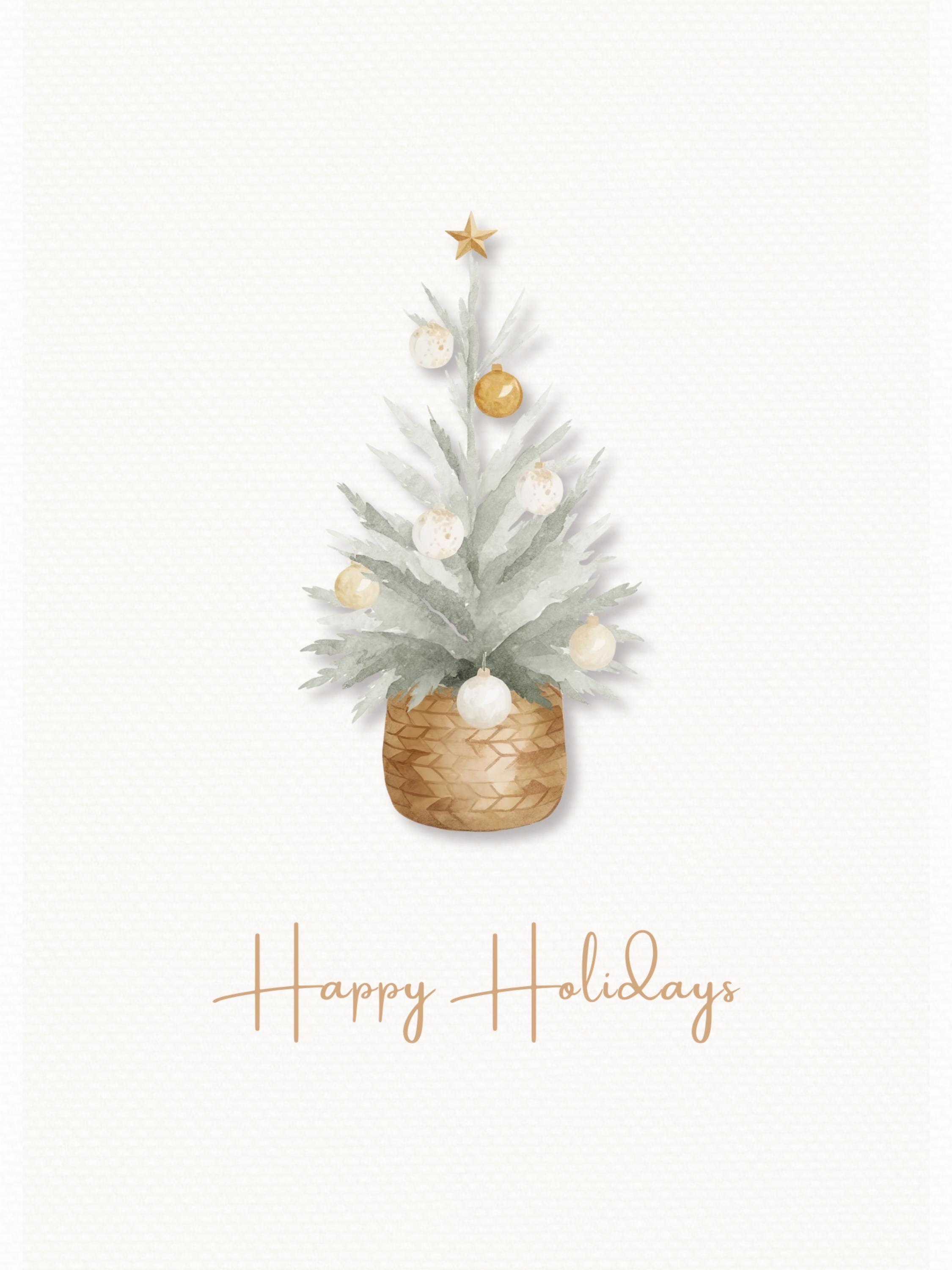 Editable Christmas Card with Newsletter Template (Printable or Digital Canva Holiday Card) - Family Photo Update, Personalized Greeting Card