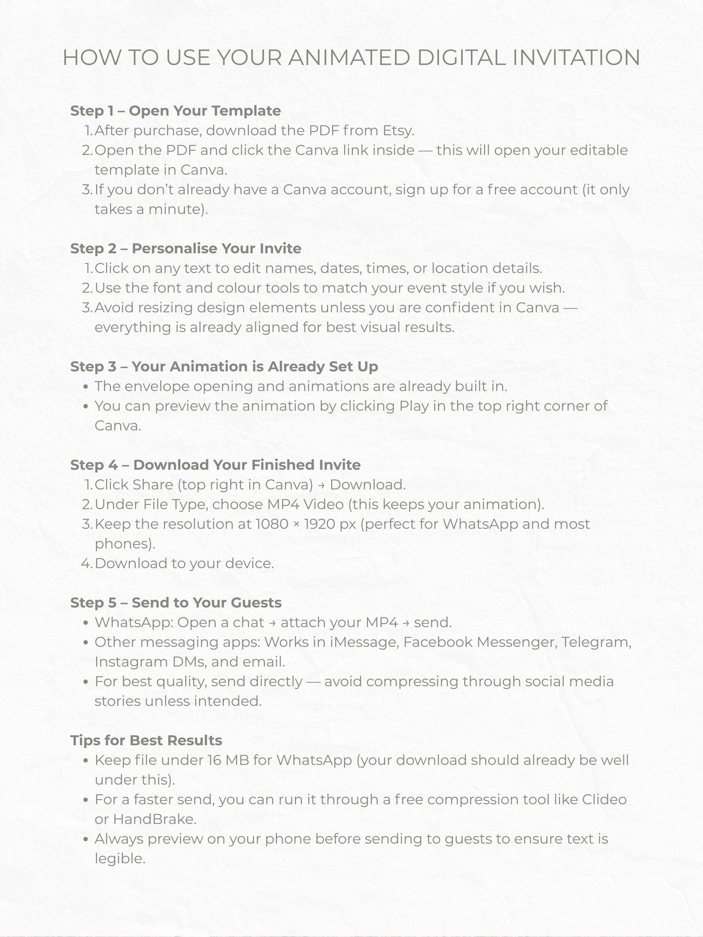 3rd Birthday Dinosaur Evite - Dino Themed Animated Digital Invitation - Editable Canva Template Kids Birthday Party Electronic Invite