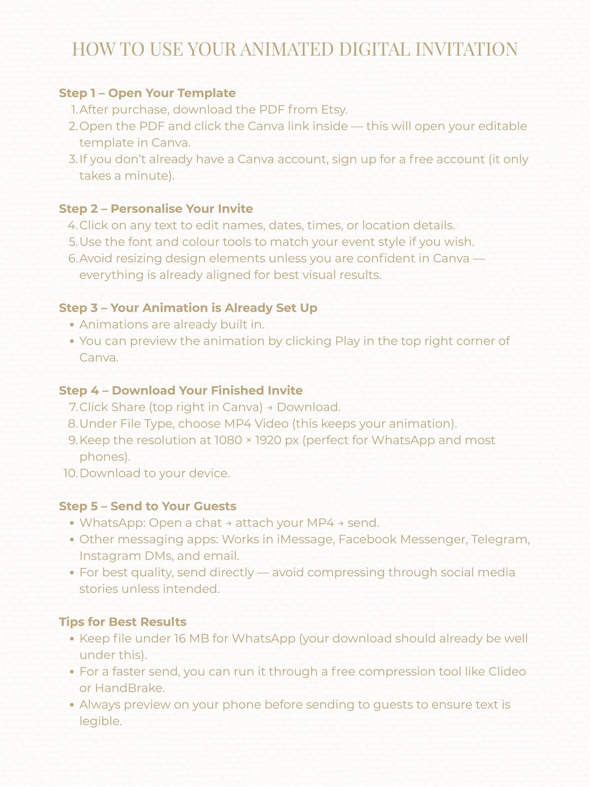 Nativity Scene Animated Christmas Card with Newsletter + Photo (Instant Download Canva Template) - Plays Music O Holy Night Holiday Greeting