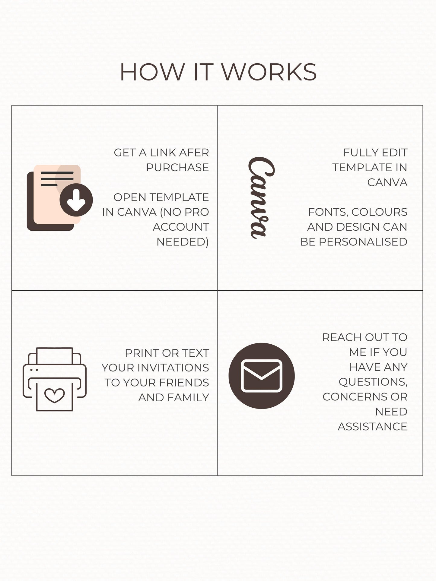 Modern Arch Wedding Invitation (Instant Download Editable Canva Template), Printable Digital Invite, Minimalist Elegant Bow Design