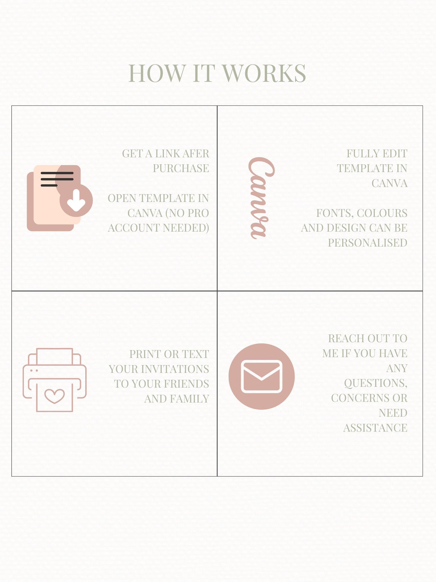 Editable Tea Party Invitation - Afternoon Tea, Birthday, Garden, Bridal Events Evite (Instant Download Printable Digital Canva Template)