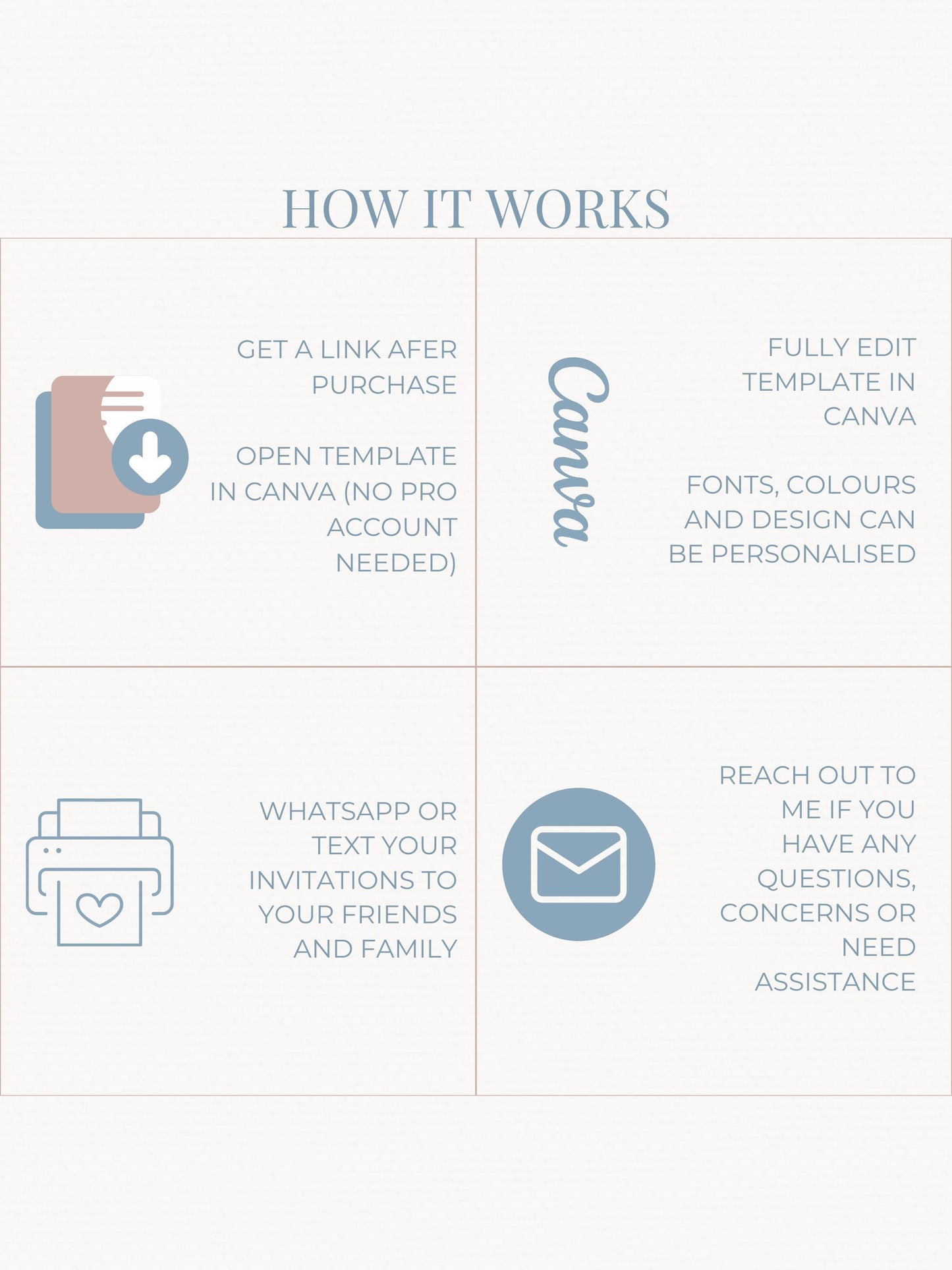 Animated Rococo Bridal Shower Evite-Wedding Luncheon, Bachelorette Hen Party Invitation (Instant Download Editable Canva Template Invite)