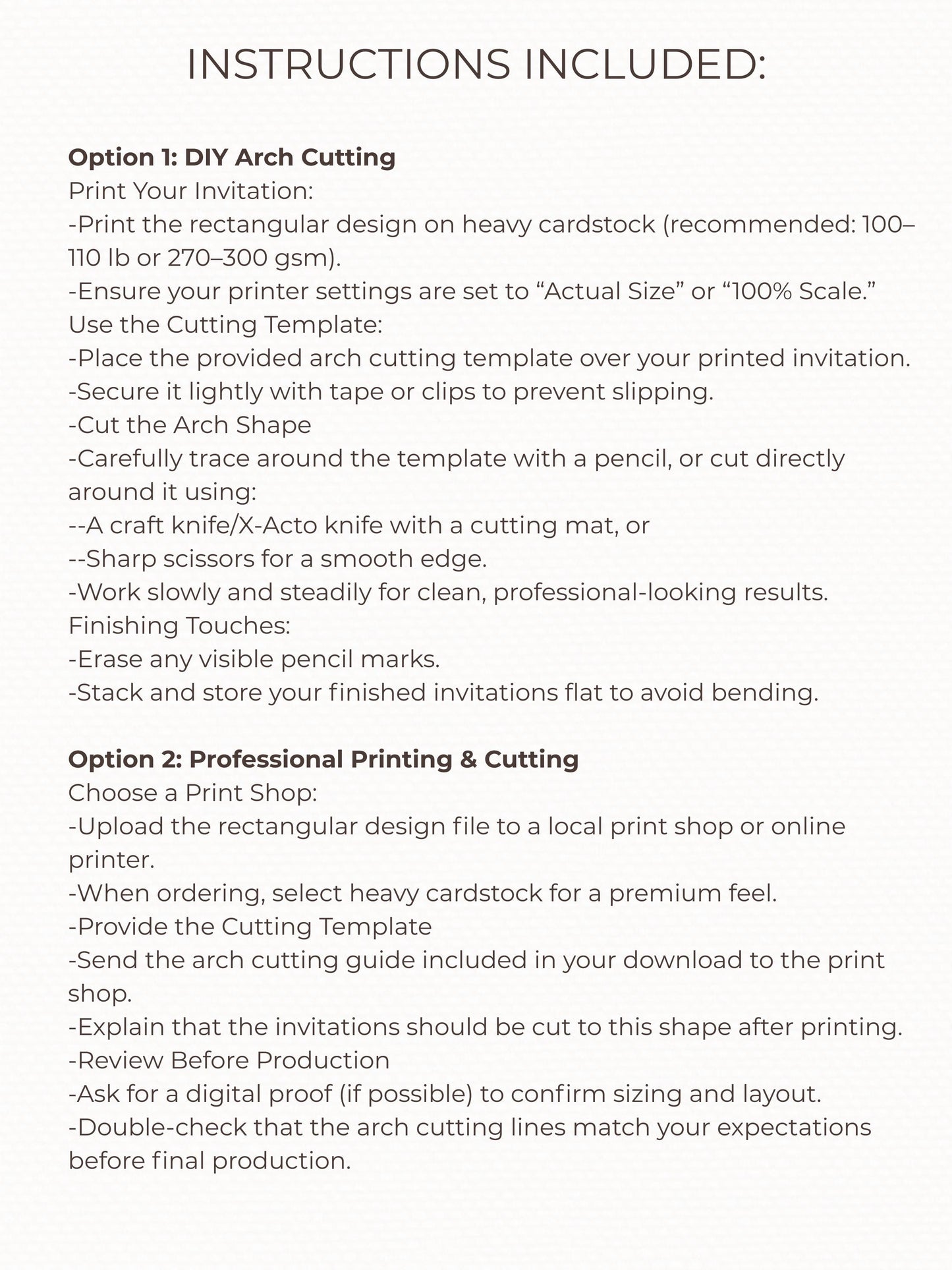 Modern Arch Wedding Invitation (Instant Download Editable Canva Template), Printable Digital Invite, Minimalist Elegant Bow Design