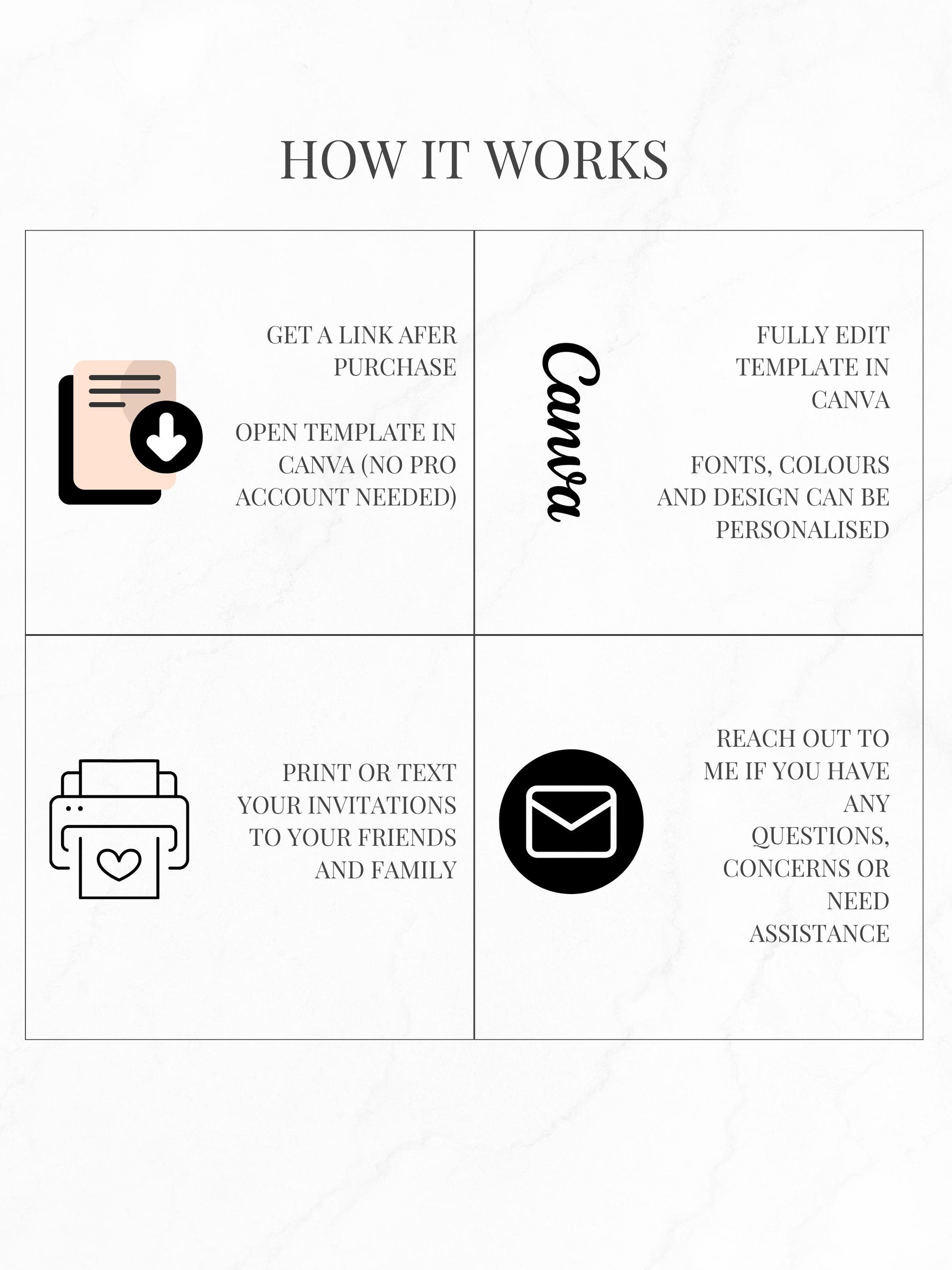 Skeleton Halloween Party Invitation - Digital Spooky Graveyard Themed Invite (Instant Download Canva Template) Fall/Autumn Celebration Evite