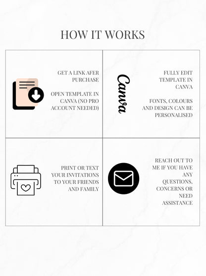 Skeleton Halloween Party Invitation - Digital Spooky Graveyard Themed Invite (Instant Download Canva Template) Fall/Autumn Celebration Evite