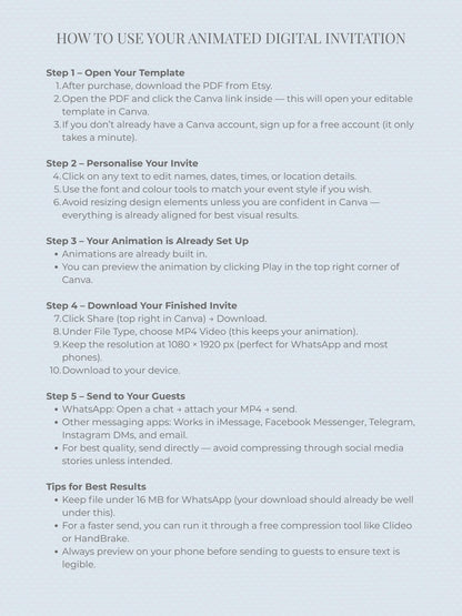 Animated Racing Car 2nd Birthday Invitation (Instant Download Editable Canva Template) Custom Digital Video Evite for Boy’s Party