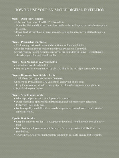 Animated Ski Trip Invitation - Winter Cabin Evite - Digital Snowy Getaway Weekend Party Invite (Instant Download Editable Canva Template)