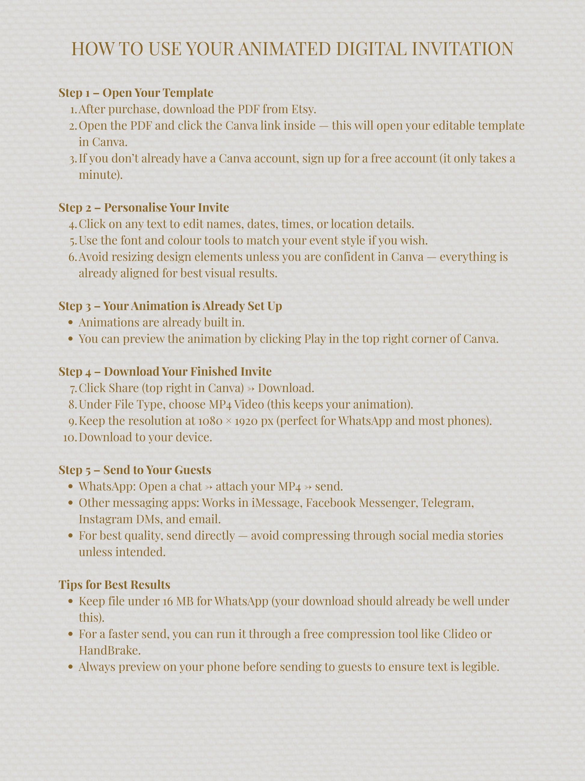 Animated Girl's Dance Birthday Invitation- Twirl and Sparkle Party Invite/Disco Theme (Printable Instant Download Canva Template Evite)