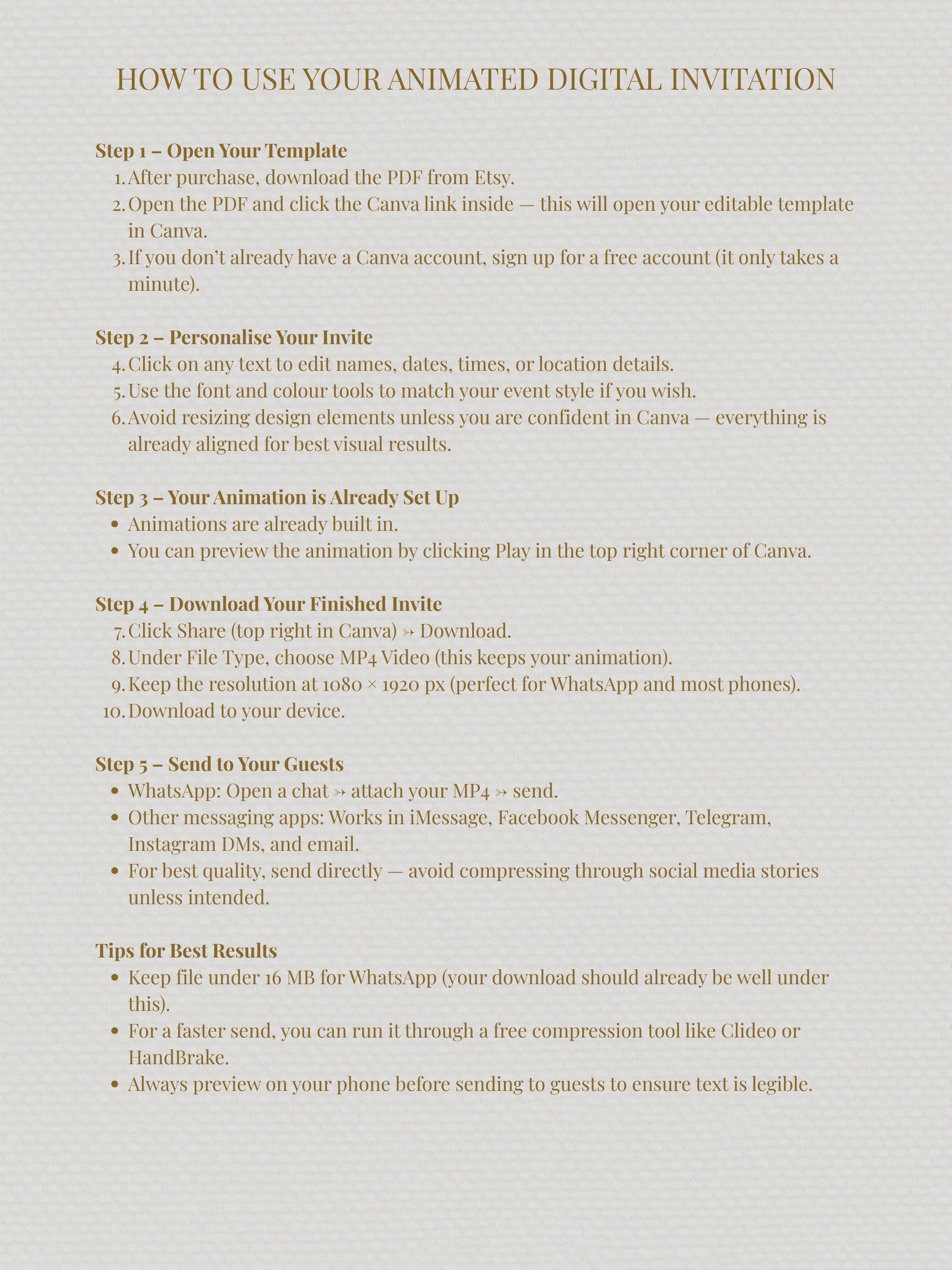 Animated Girl's Dance Birthday Invitation- Twirl and Sparkle Party Invite/Disco Theme (Printable Instant Download Canva Template Evite)