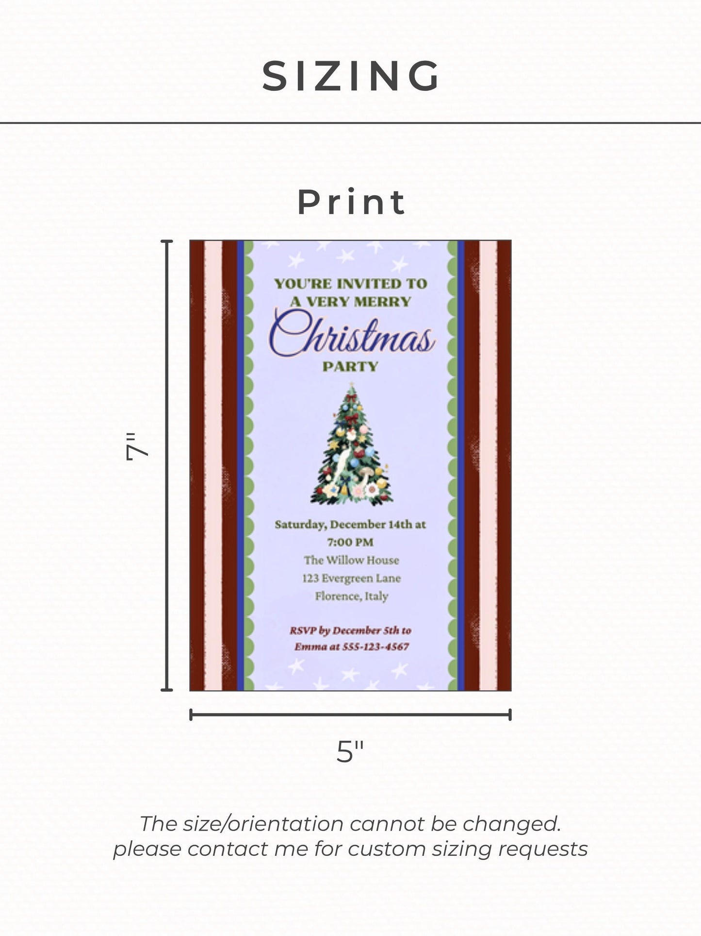 Maximalist Christmas Party Invitation - Bold Retro Holiday Invite (Instant Download Editable Canva Template) Printable & Digital Evite