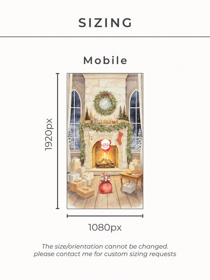 Magical Animated Christmas Party Evite, Enchanted Santa Digital Invitation, Editable Canva Template, Holiday Video Invite