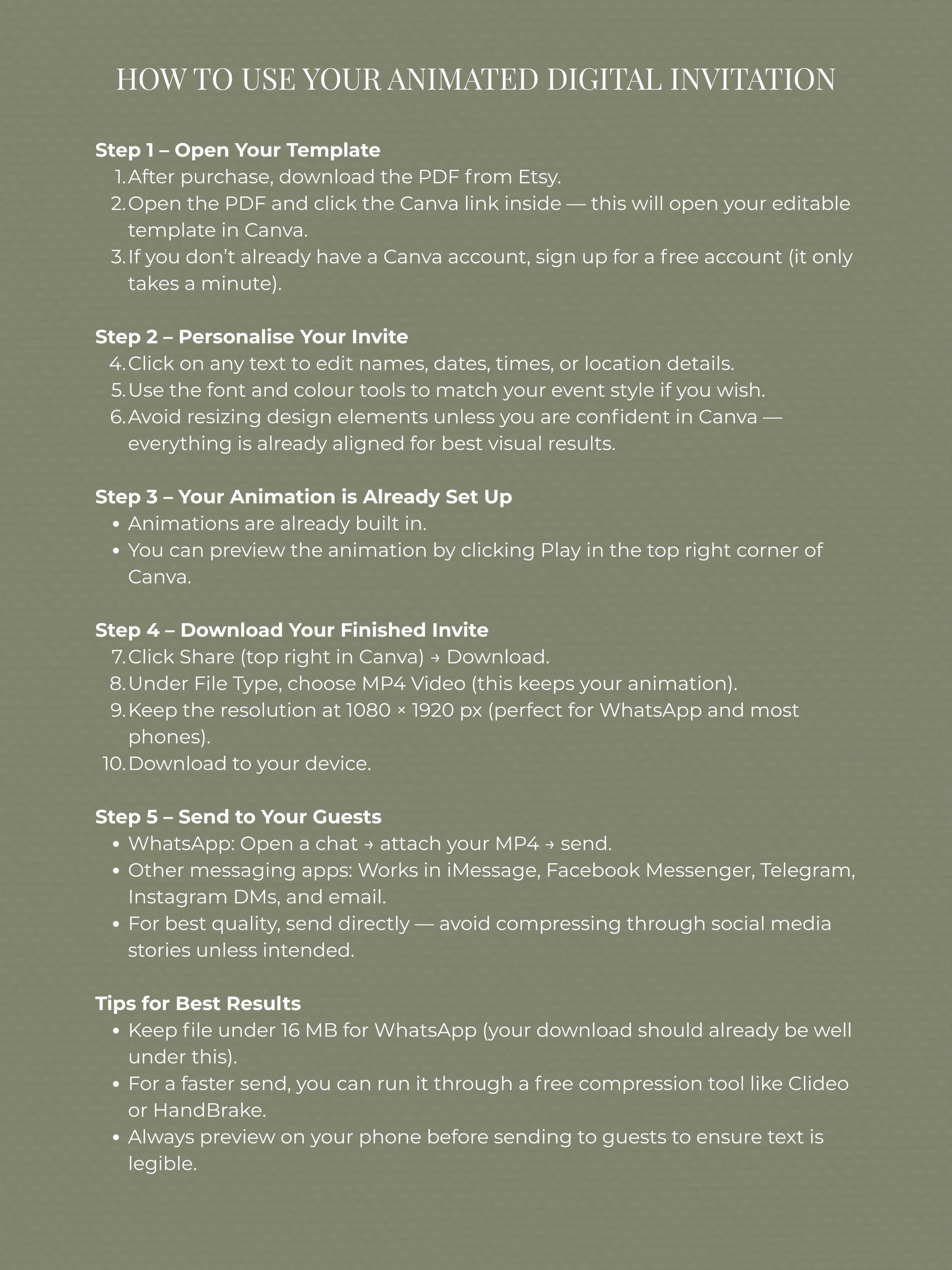 Animated D&D Campaign Invite-Fantasy Adventure Video Invitation (Instant Download Custom Canva Template) Role-playing Table Top Games Evite