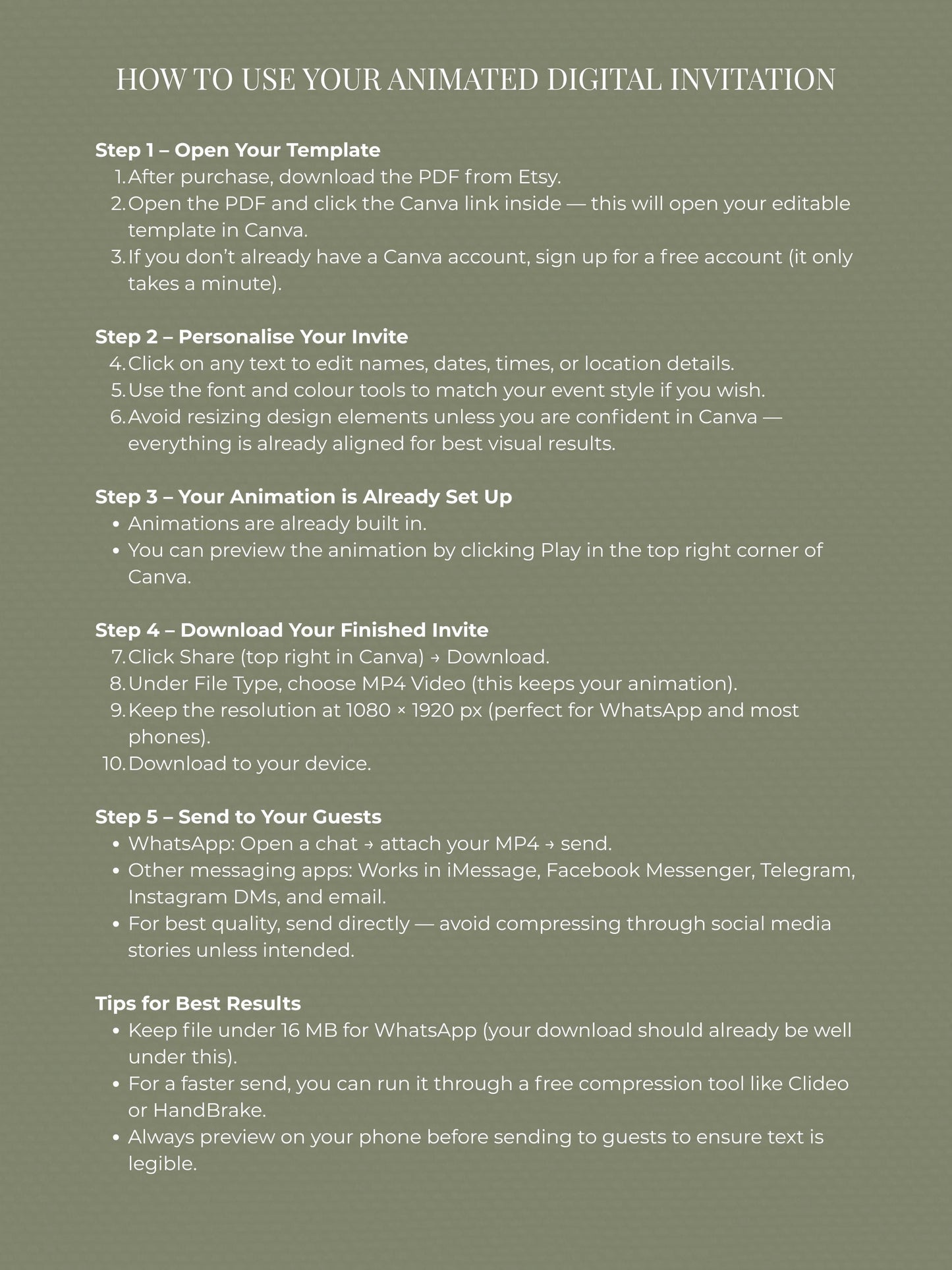 Animated D&D Campaign Invite-Fantasy Adventure Video Invitation (Instant Download Custom Canva Template) Role-playing Table Top Games Evite