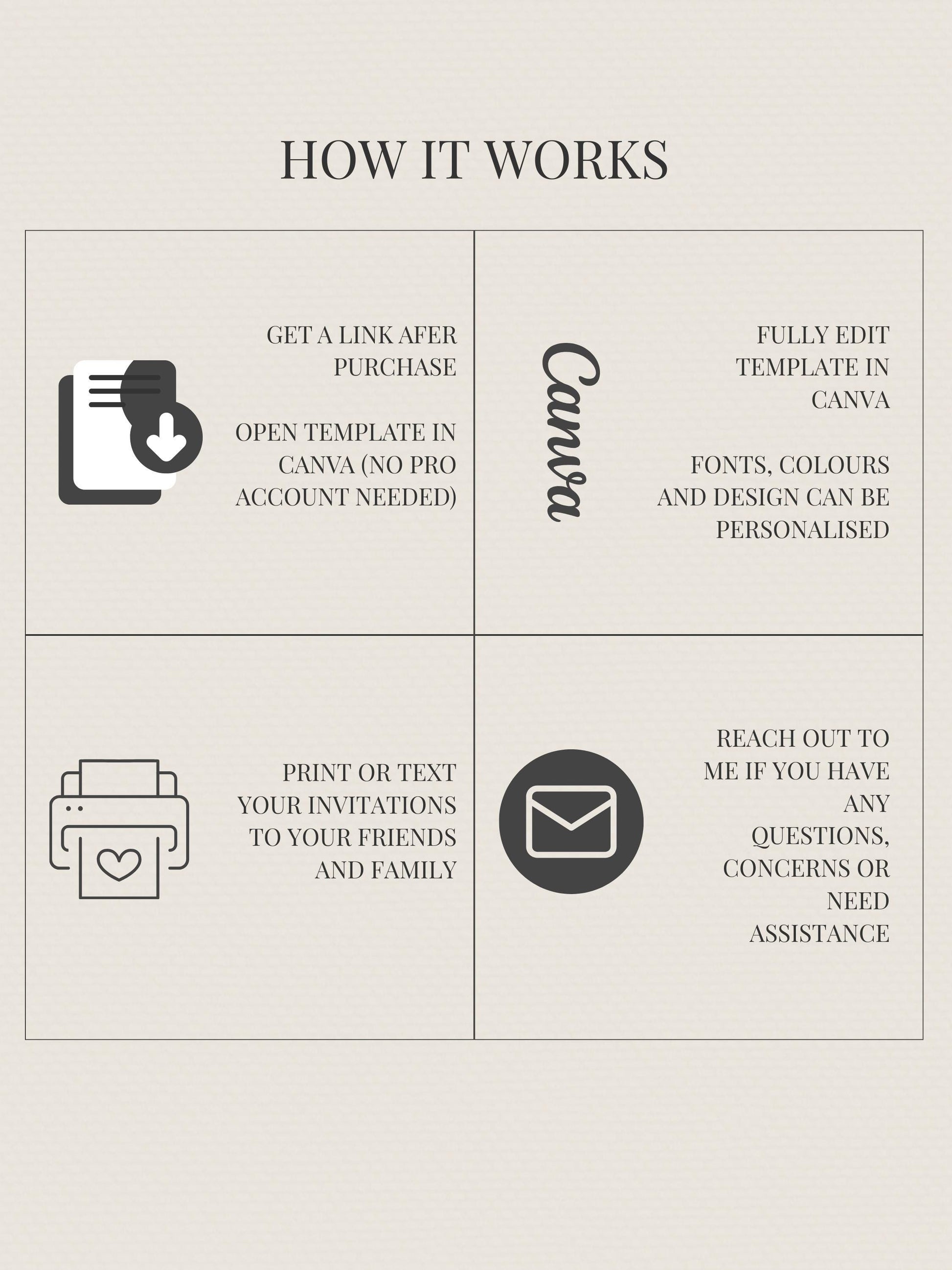 School Halloween Party Invitation Template - Editable Canva Halloween Invite - Cute Ghost Kids Party Flyer (Printable Digital Download)