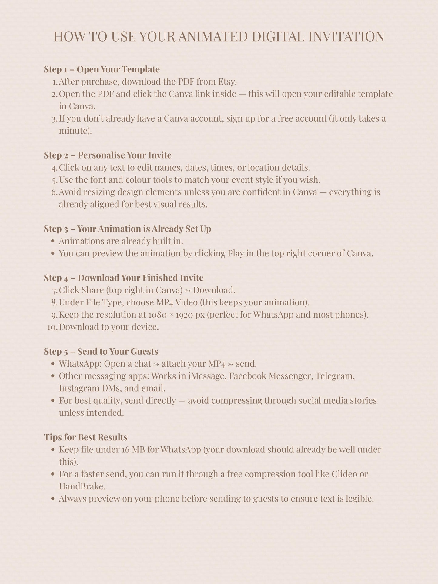 Animated Digital Card for Friend going through Divorce, Separation & Breakup (Digital Instant Download Editable Canva Template) Funny