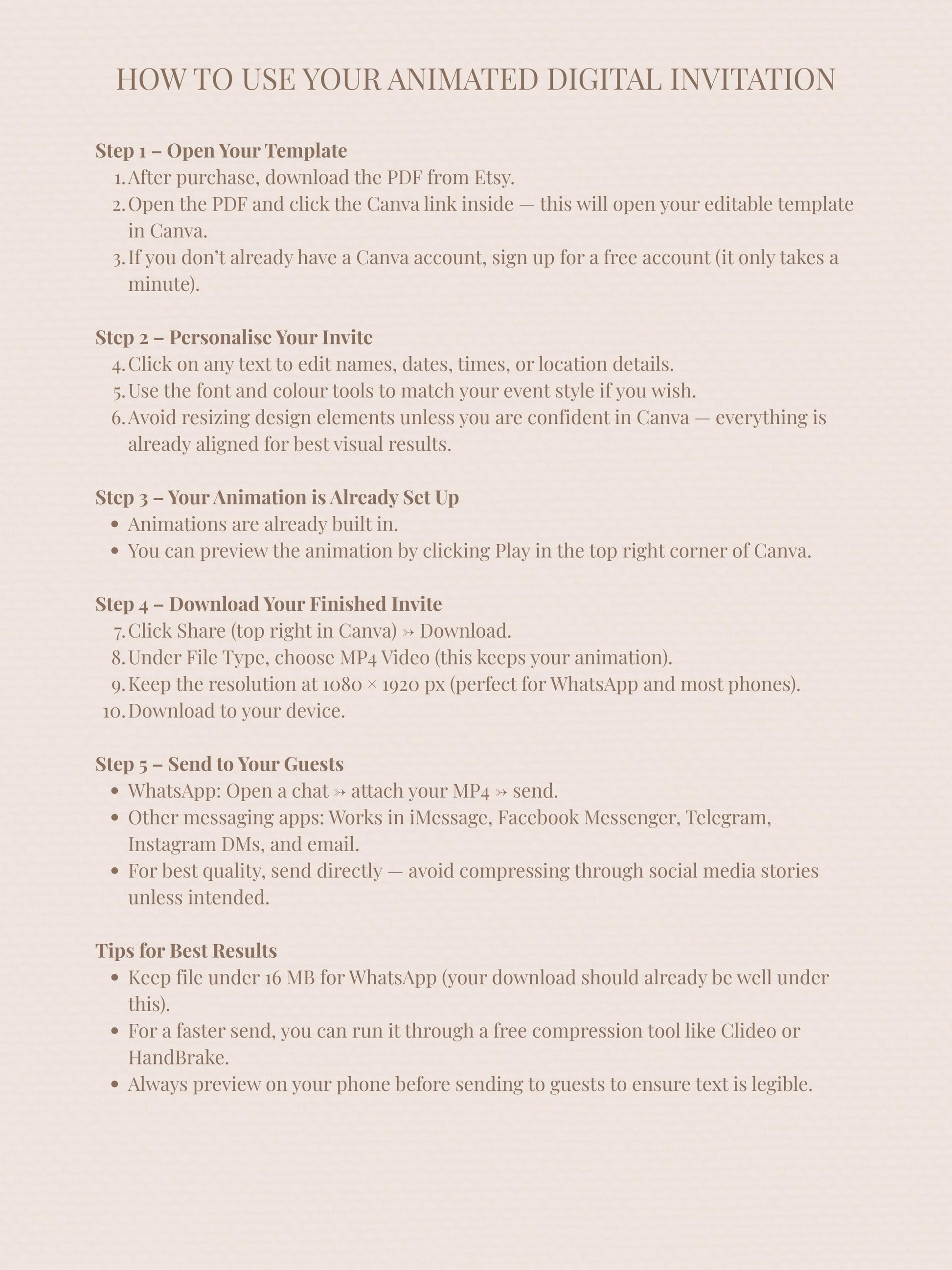 Animated Digital Card for Friend going through Divorce, Separation & Breakup (Digital Instant Download Editable Canva Template) Funny