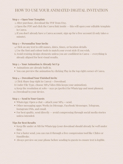 Animated Digital Card for Friend going through Divorce, Separation & Breakup (Digital Instant Download Editable Canva Template) Funny