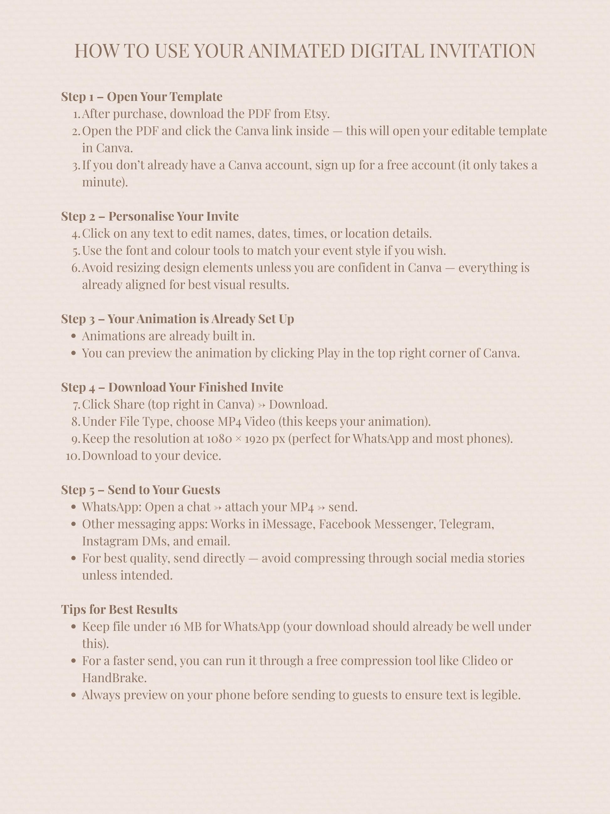 Animated Digital Card for Friend going through Divorce, Separation & Breakup (Digital Instant Download Editable Canva Template) Funny