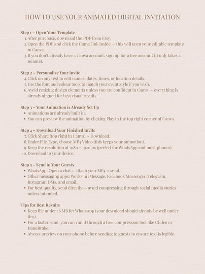 Animated Digital Card for Friend going through Divorce, Separation & Breakup (Digital Instant Download Editable Canva Template) Funny