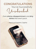 Printable Divorce, Separation, Breakup Card (Instant Digital Download Editable Canva Template) Friend Funny Well Wishes