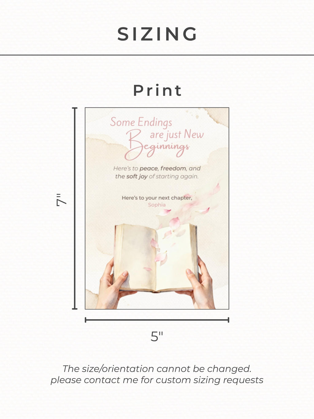 Printable Divorce, Separation, New Beginnings Card (Instant Digital Download Editable Canva Template) Friend Encouragement Well Wishes