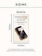 Animated Digital Card for Friend going through Divorce, Separation & Breakup (Digital Instant Download Editable Canva Template) Funny