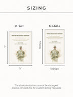 Military PCS Card - Moving Announcement - Custom Male Military Family Army Goodbye (Instant Download Editable Canva Template) New Orders