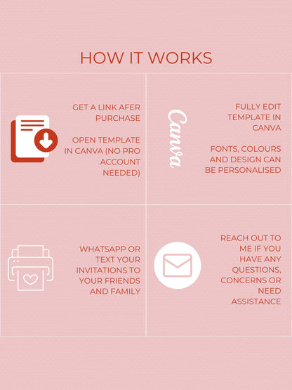 Animated Galentine’s Day Invitation - Pink Cocktail Girls Night Invite (Instant Download Editable Canva Template MP4 WhatsApp Digital Evite)